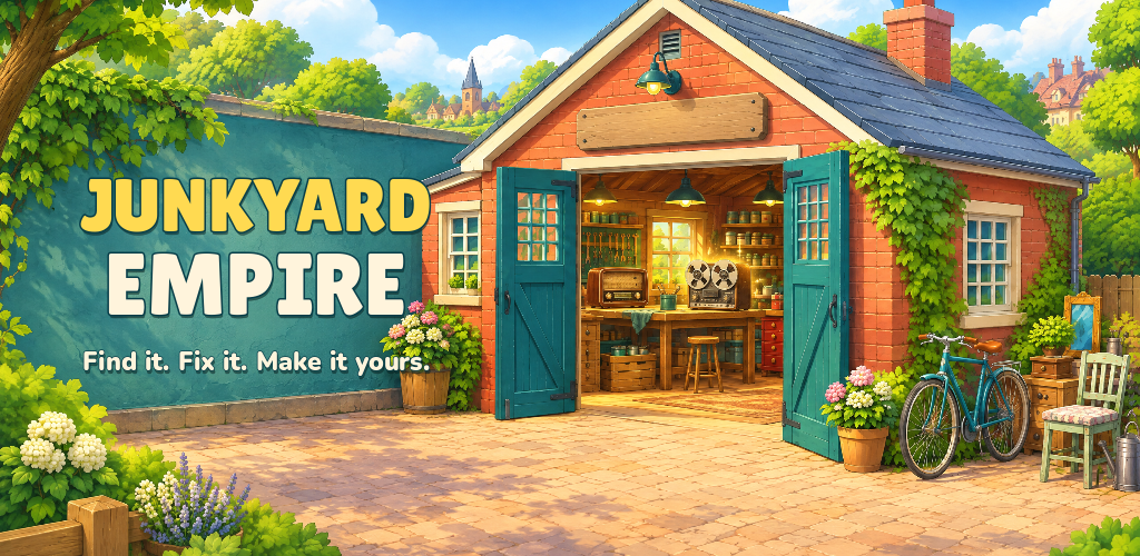Junkyard Empire garage